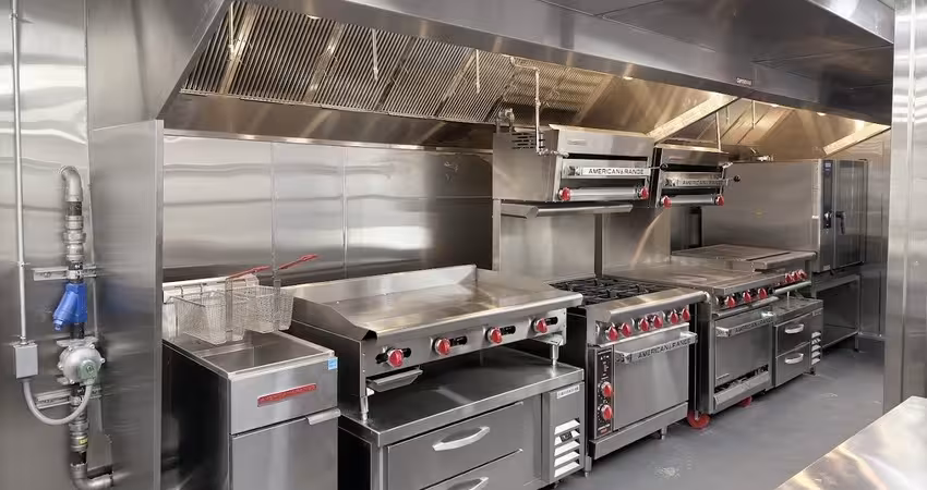 interior view of modular kitchen 