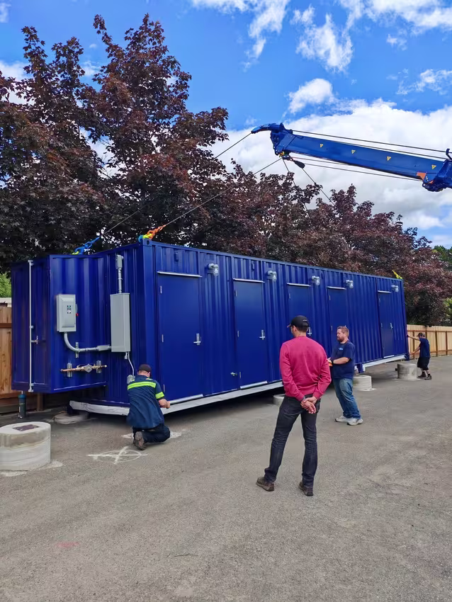 modular bathrooms deployment 