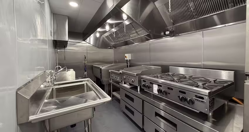 modular kitchen commercial kitchen hood