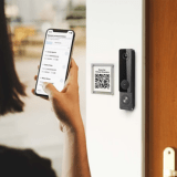 Interphone‑lecteur tout‑en‑un pour l’entrée