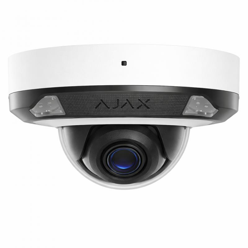 Caméra IP de vidéosurveillance intelligente 5 MP à objectif varifocal motorisé – Ajax DomeCam HLVF (5 MP)