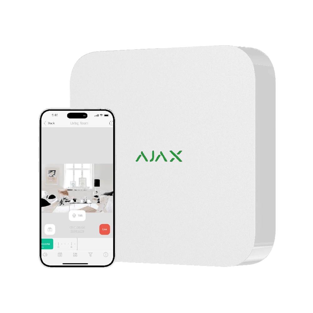 Enregistreur vidéo réseau 16 canaux avec PoE et HDMI 4K – Ajax NVR H2D16PAC (16-ch)