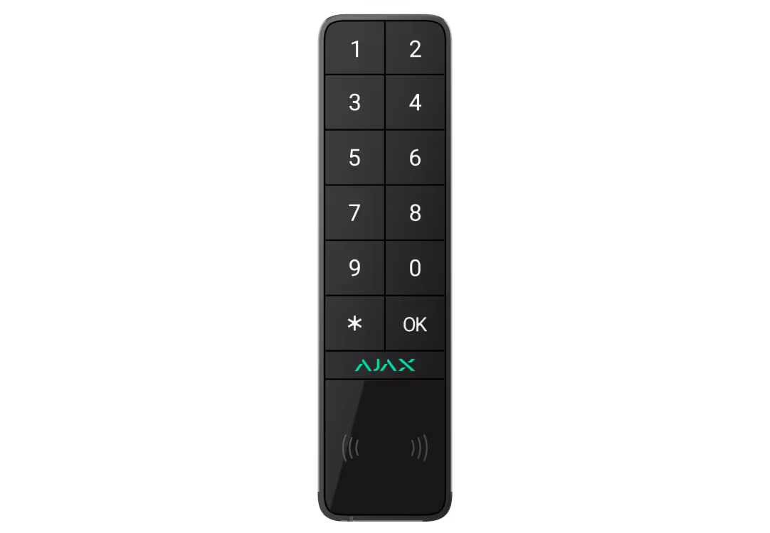 Clavier extérieur sans fil pour alarme, accès et automatisation – Ajax KeyPad Outdoor Jeweller