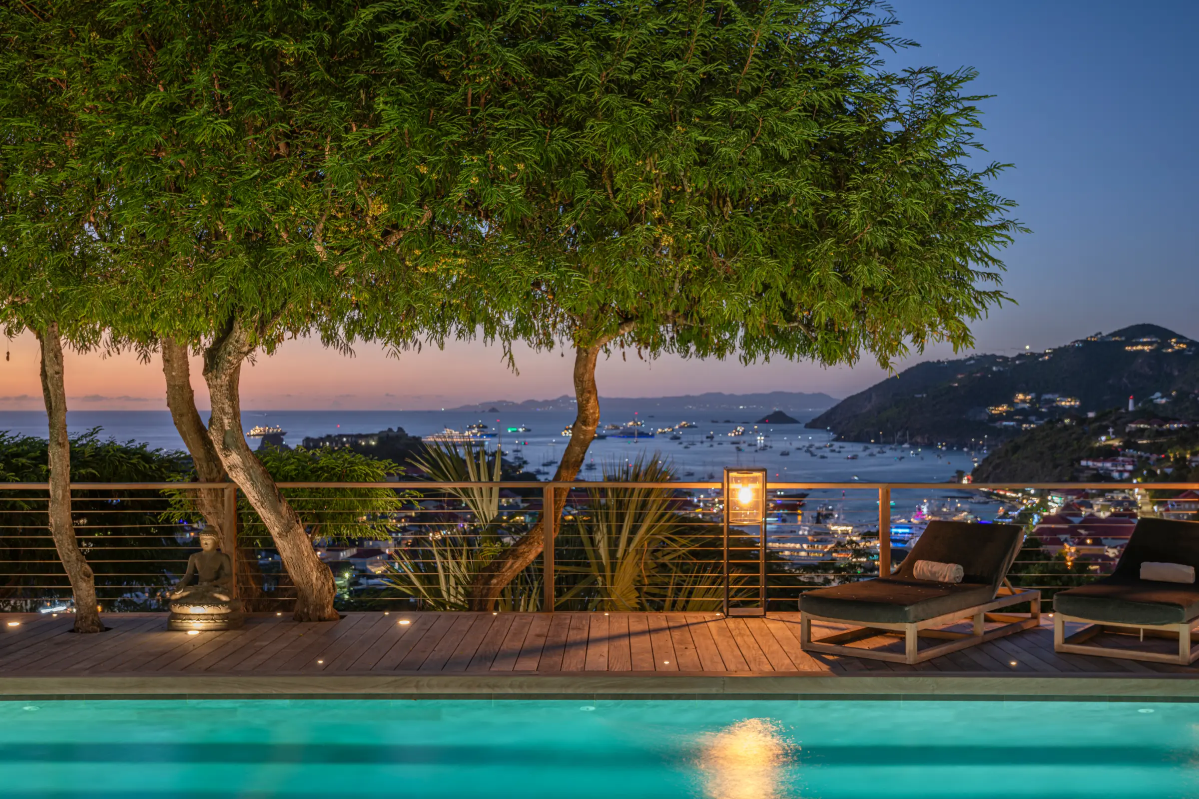 Villa Serenity - St Barts - Terrace view