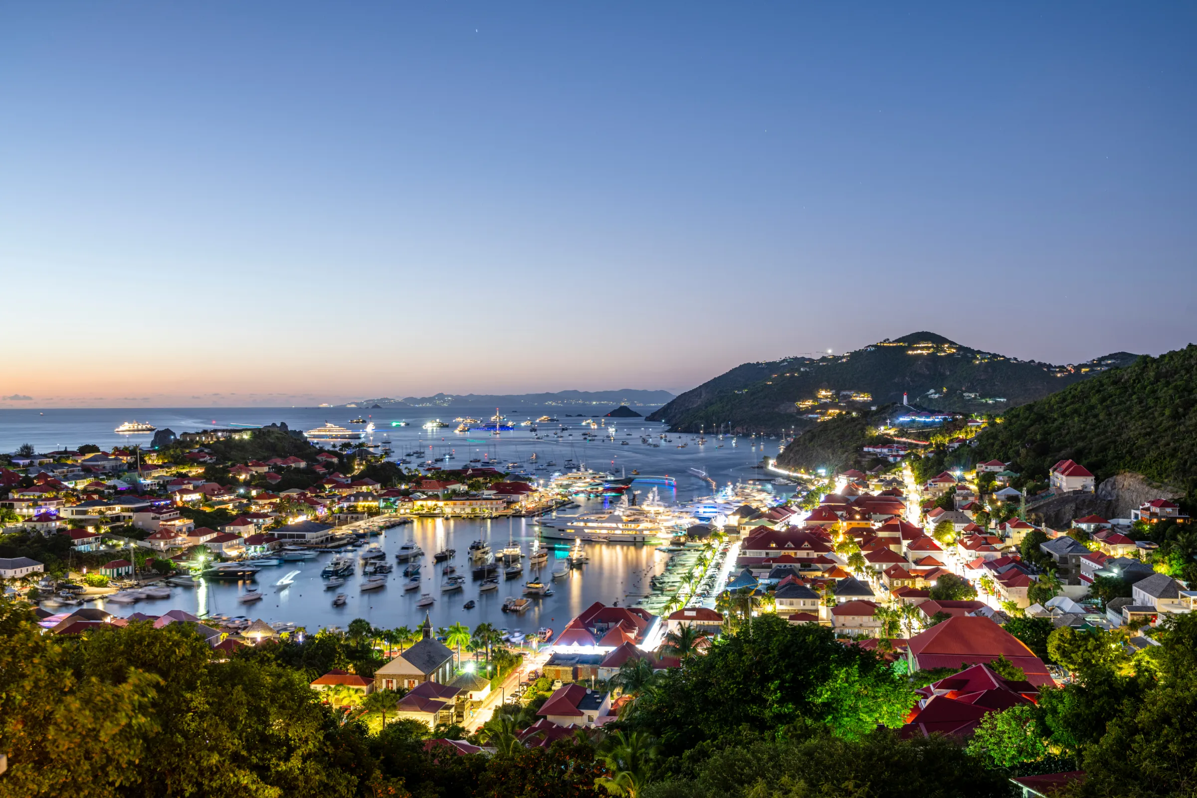 Villa Serenity - St Barts - Sunset view