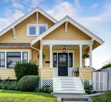 Small suburban home