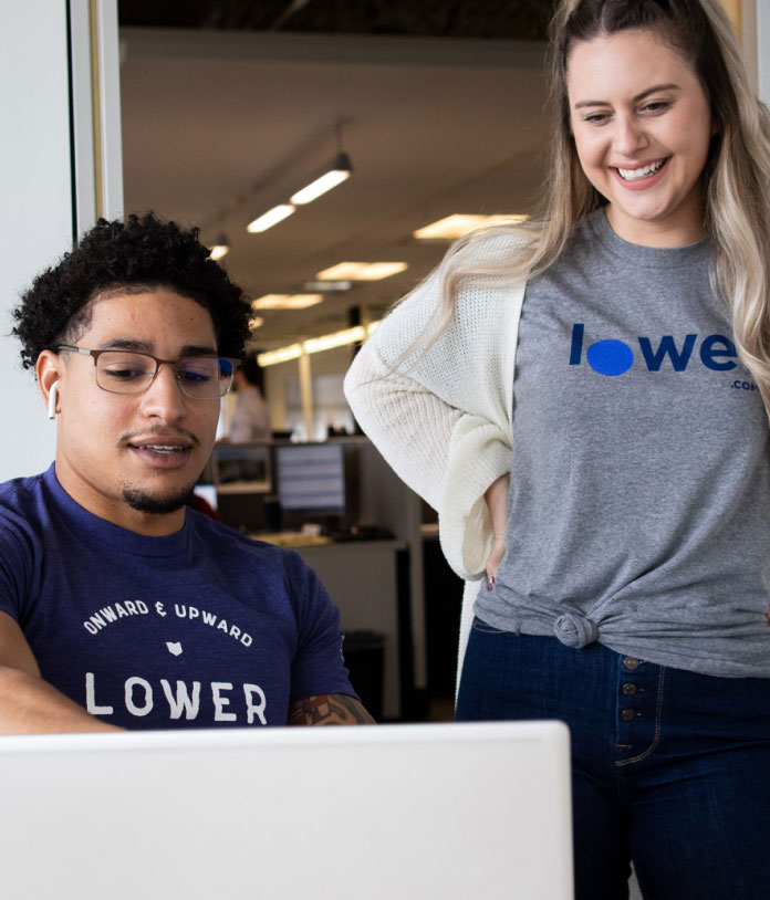Lower.com employees collaborating