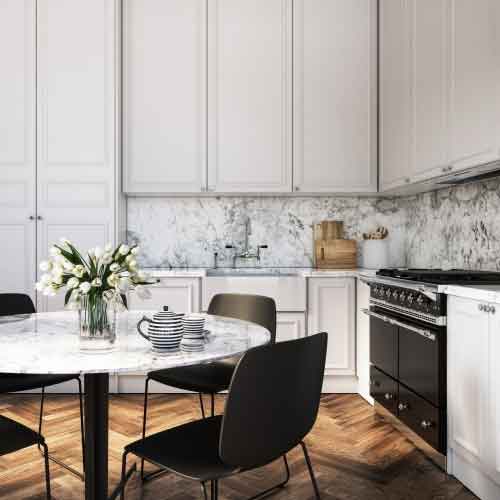 Clean modern kitchen