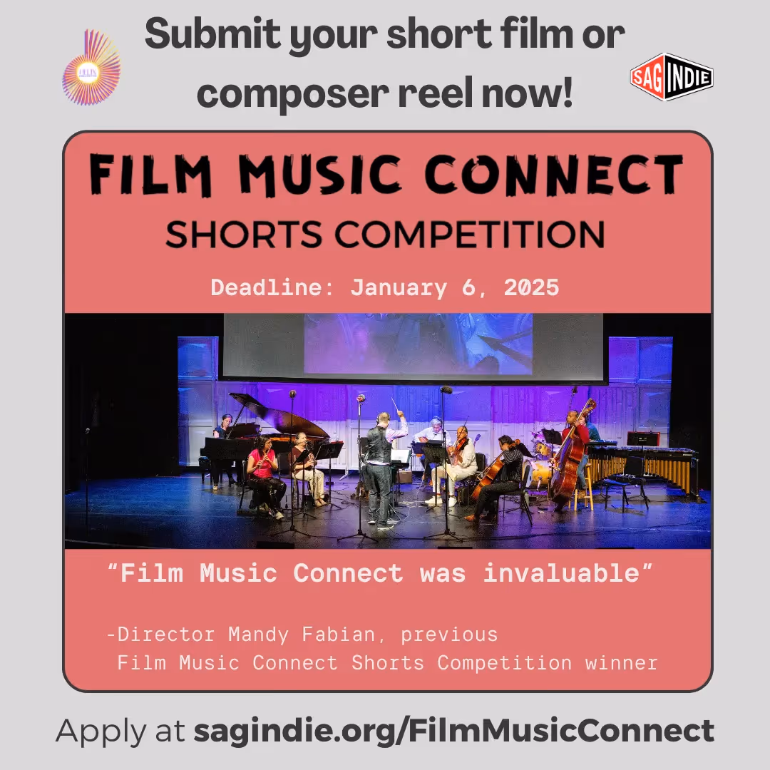 Helix Collective & SAGindie announce the Film Music Connect Shorts Competition