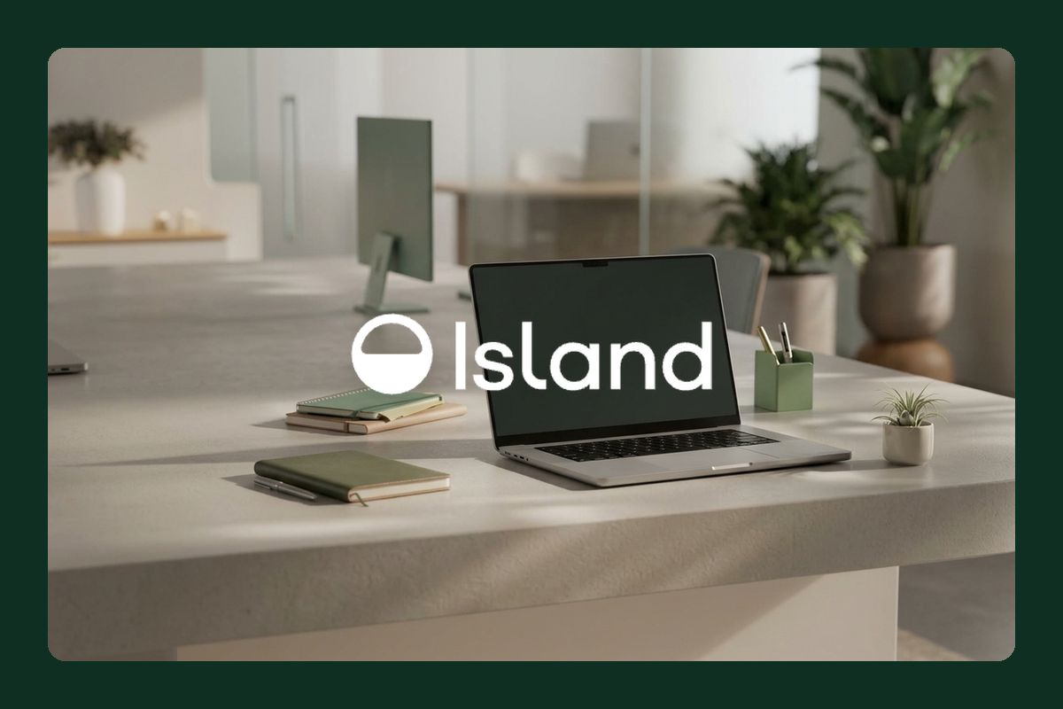 Island blog hero image for AI Security Software For Employee AI Usage: A Buyer's Guide