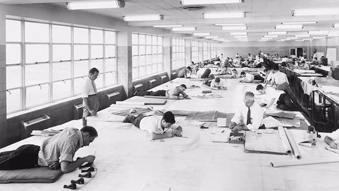 Hand-drafted_plans_Architect_bureau