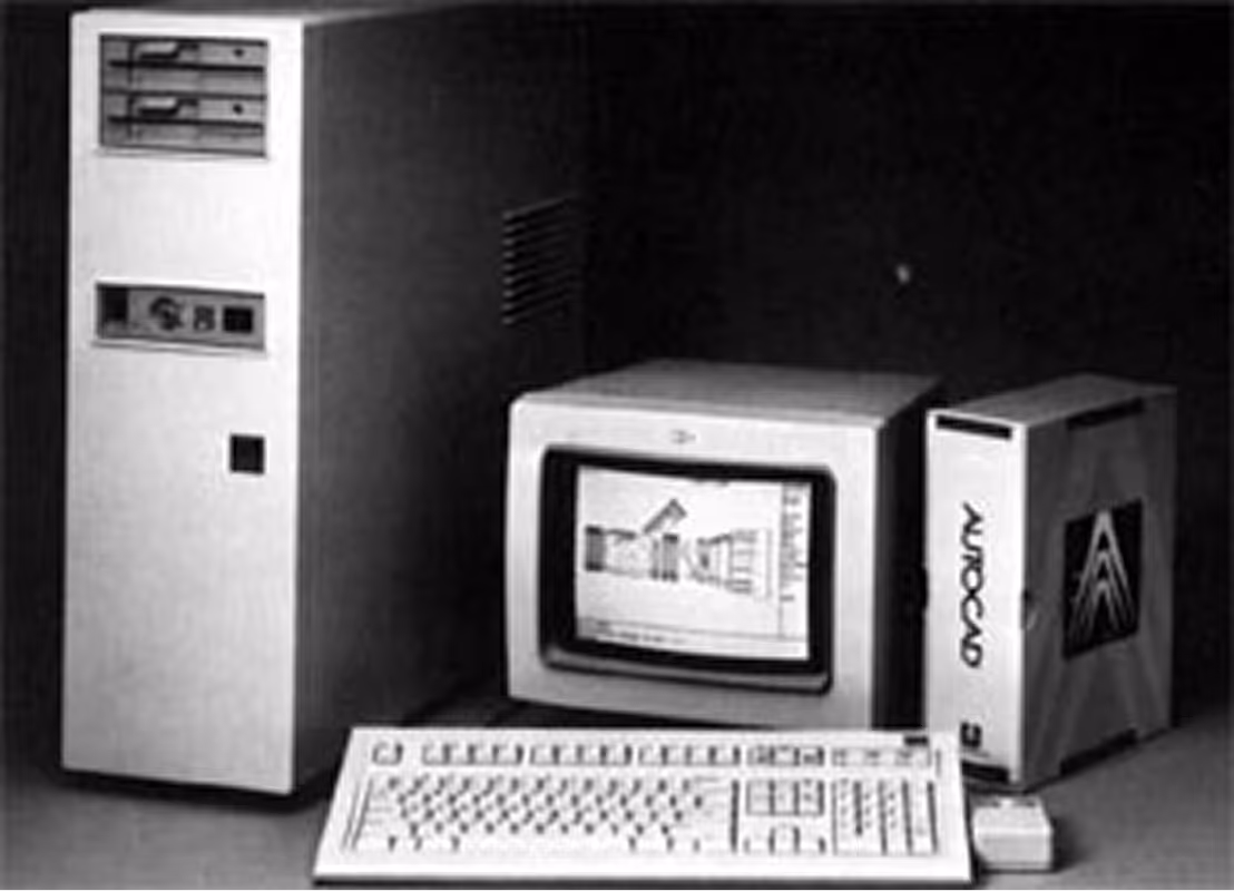 Early_AutoCAD_workstation