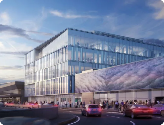 San Francisco International Airport Courtyard 3 Connector