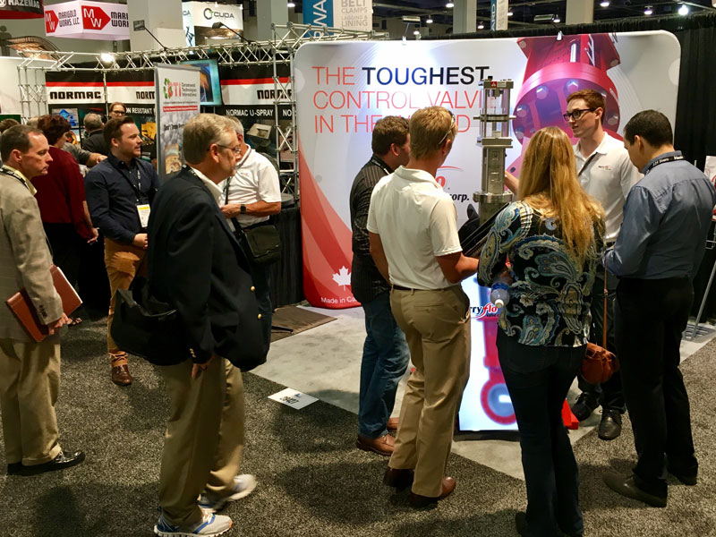 Mine Expo 2016 booth