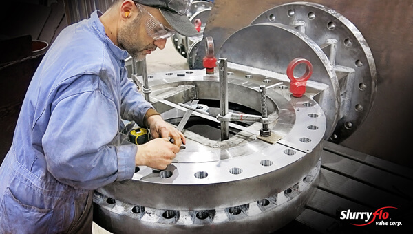 SlurryFlo control valves are manufactured and designed in Canada