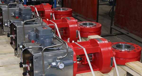 Control Valves for abrasive natural gas service