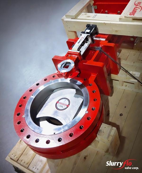 SlurryFlo Control Valves come in all diameters and sizes.