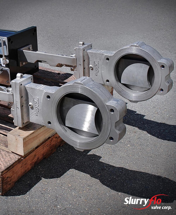 SlurryFlo control valves providing longer service life compared to other control valves