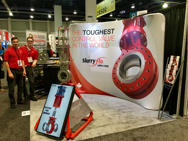 SlurryFlo Mine Expo Booth 2016
