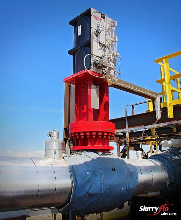 24" ANSI 600 SlurryFlo Control Valve