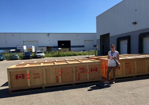 SlurryFlo Control Valves ready to be shipped