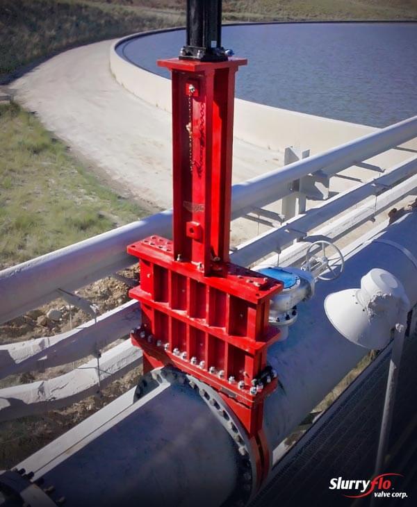 SlurryFlo Control Valves for tailings and thickener applications.
