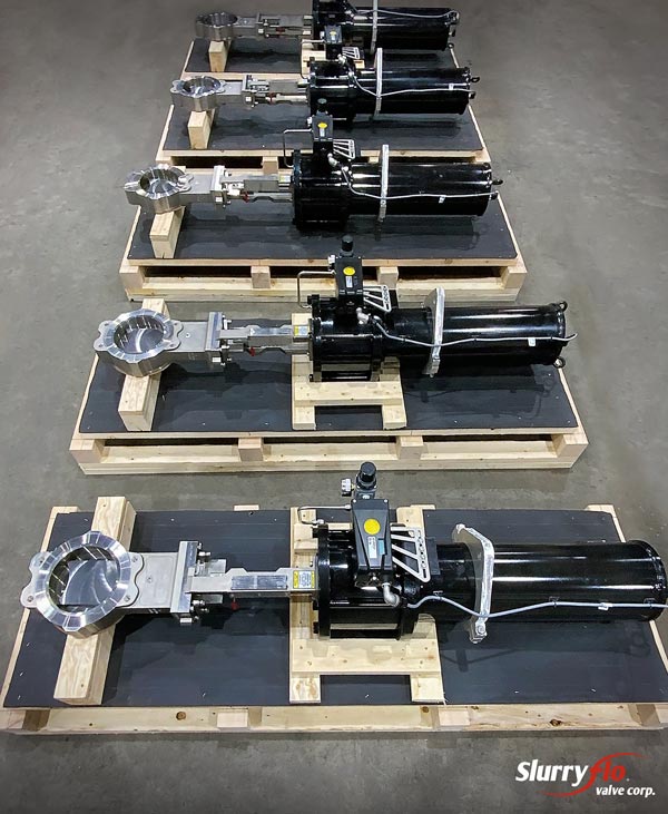 SlurryFlo Control Valves for Flotation