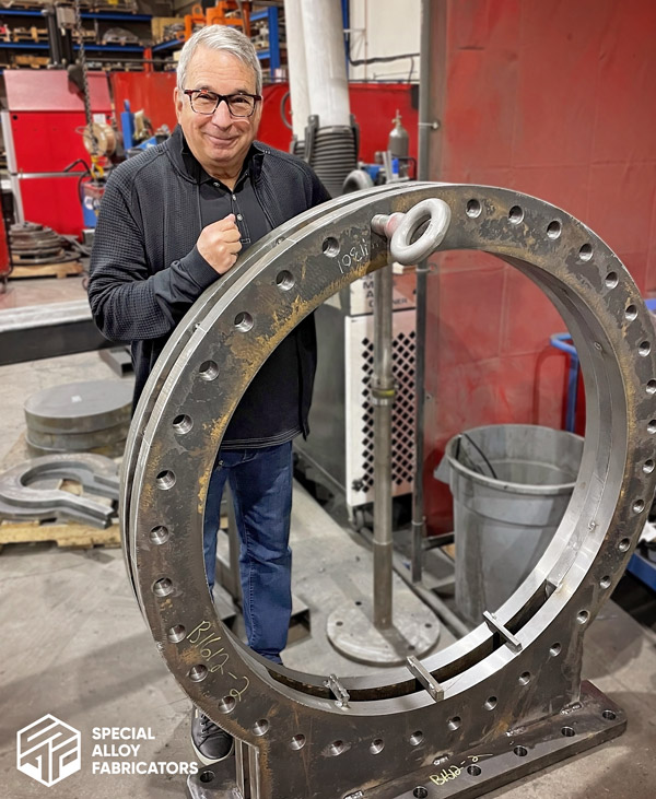 Michel Leroux and SlurryFlo control valve