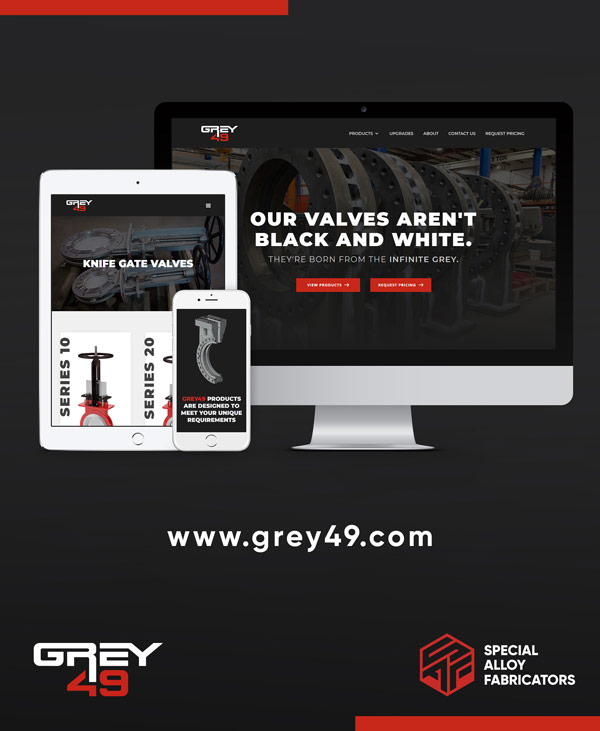 Grey49 website screenshot