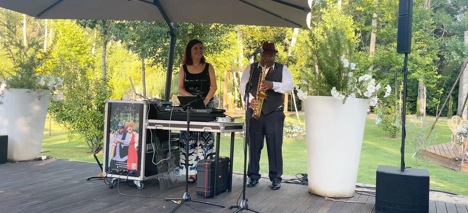 Duo Belíssimo, DJ, Saxofone, Cantora e Animação para Casamentos e Eventos em Portugal - Wedding DJ