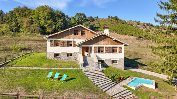 casas rurales con jardín