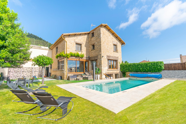 casas rurales con piscina