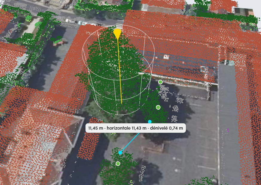 Jumeau numérique de vos arbres (LIDAR 3D) 