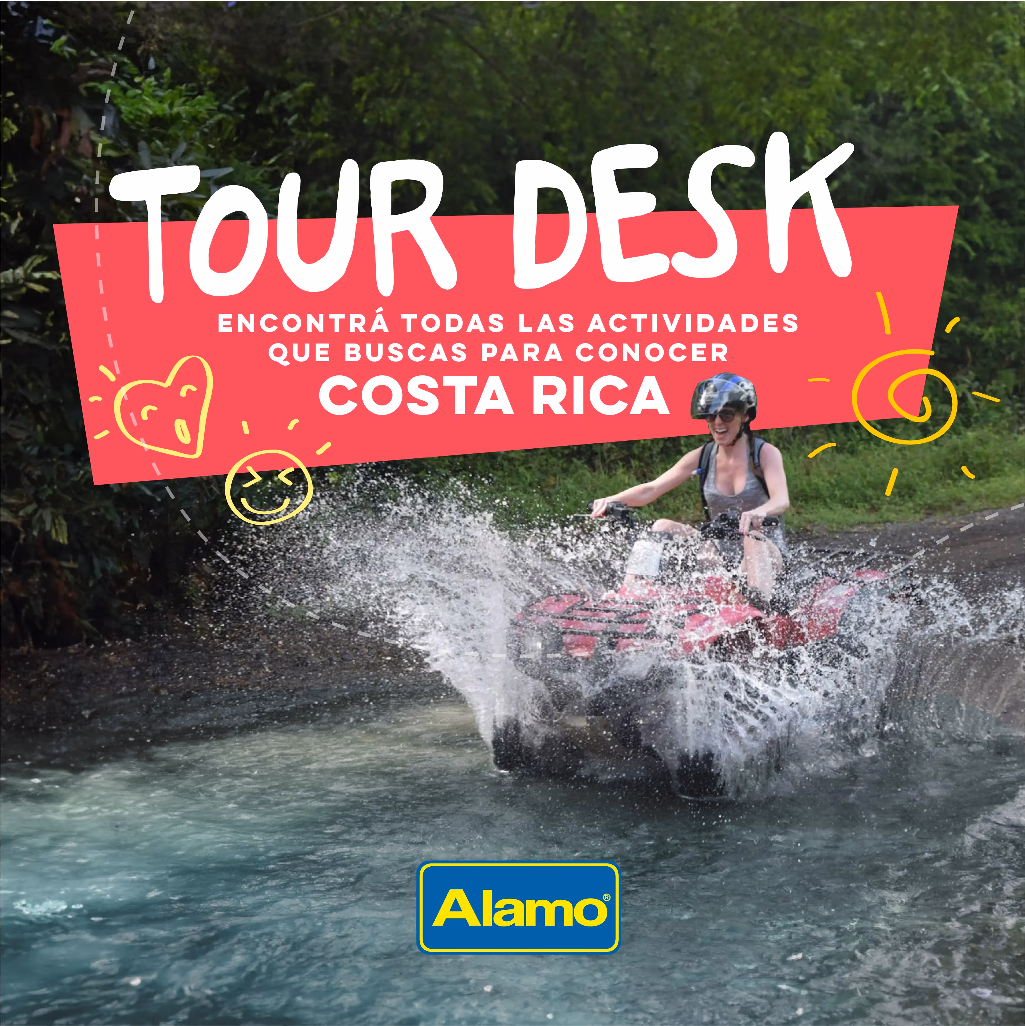 Agendá el tour que quieras con la guía que te ofrece Alamo