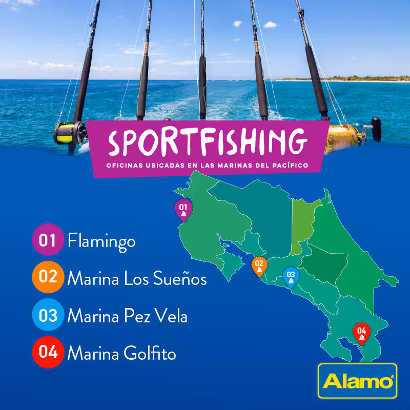 Alamo te lleva más cerca de tu próxima gran captura.