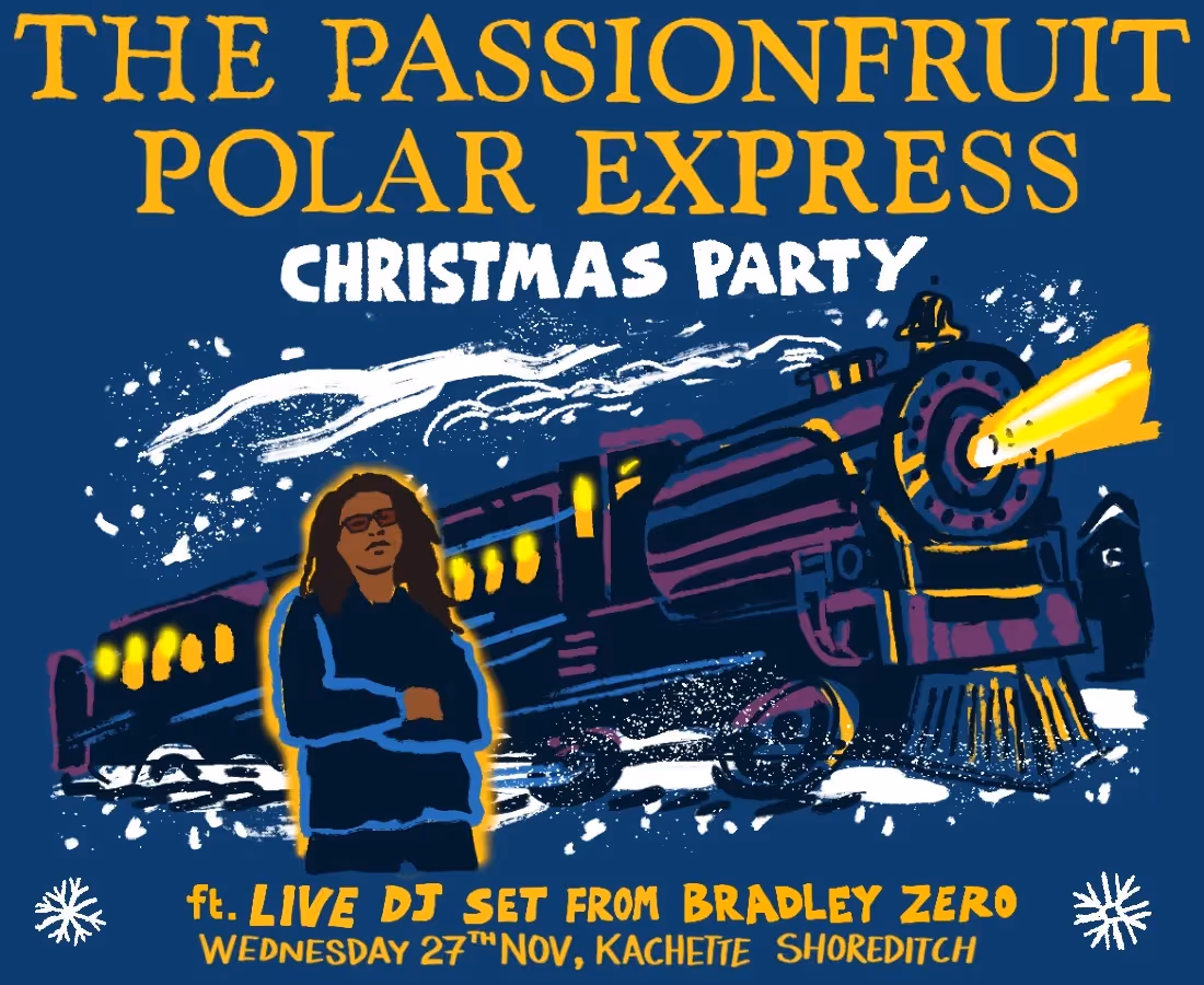 Passionfruit Polar Express Christmas Party