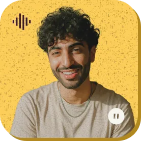 A picture of a man with curly hair.