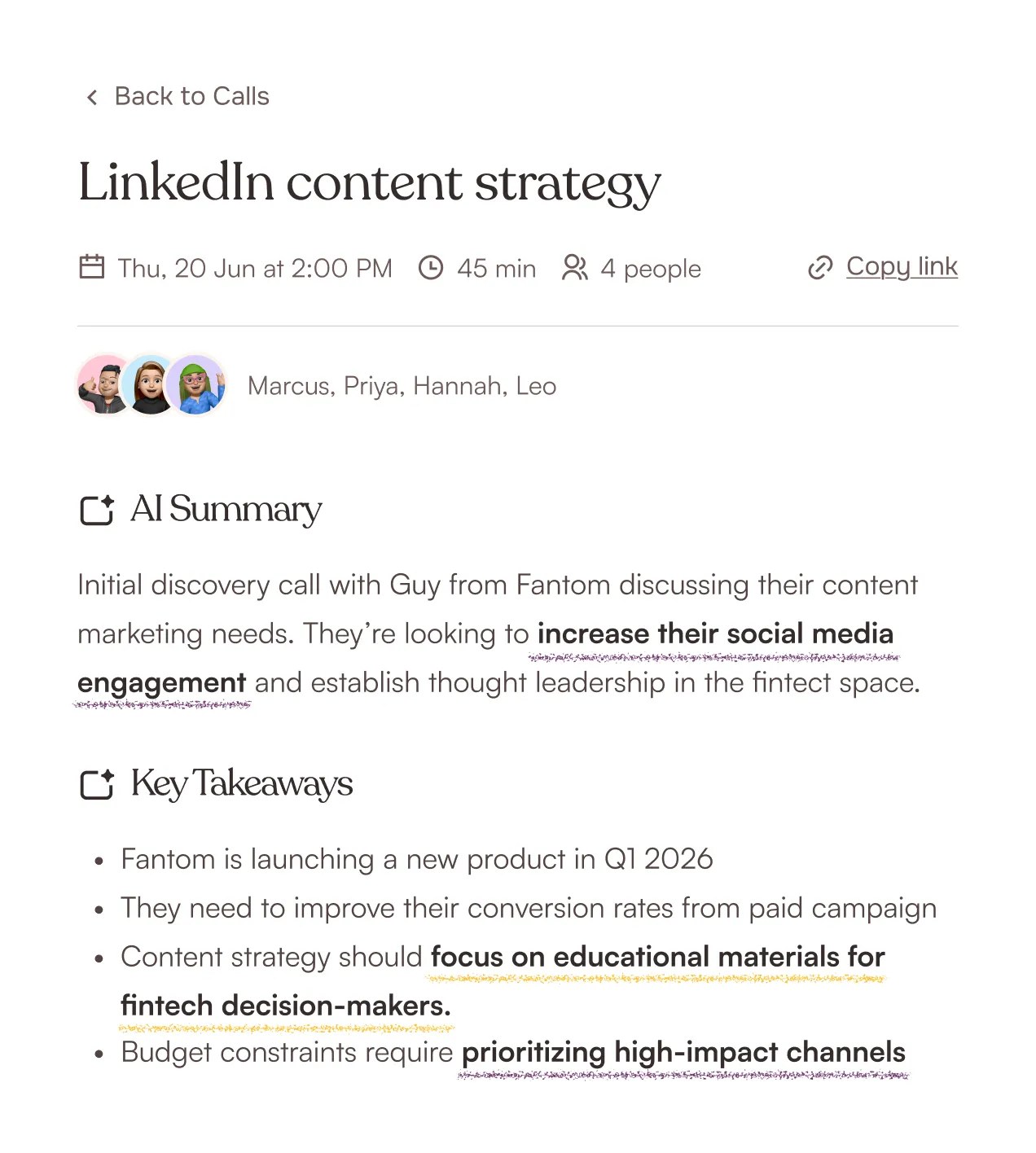 The linkedin content strategy.