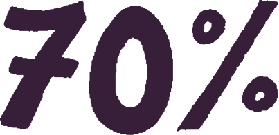 70%