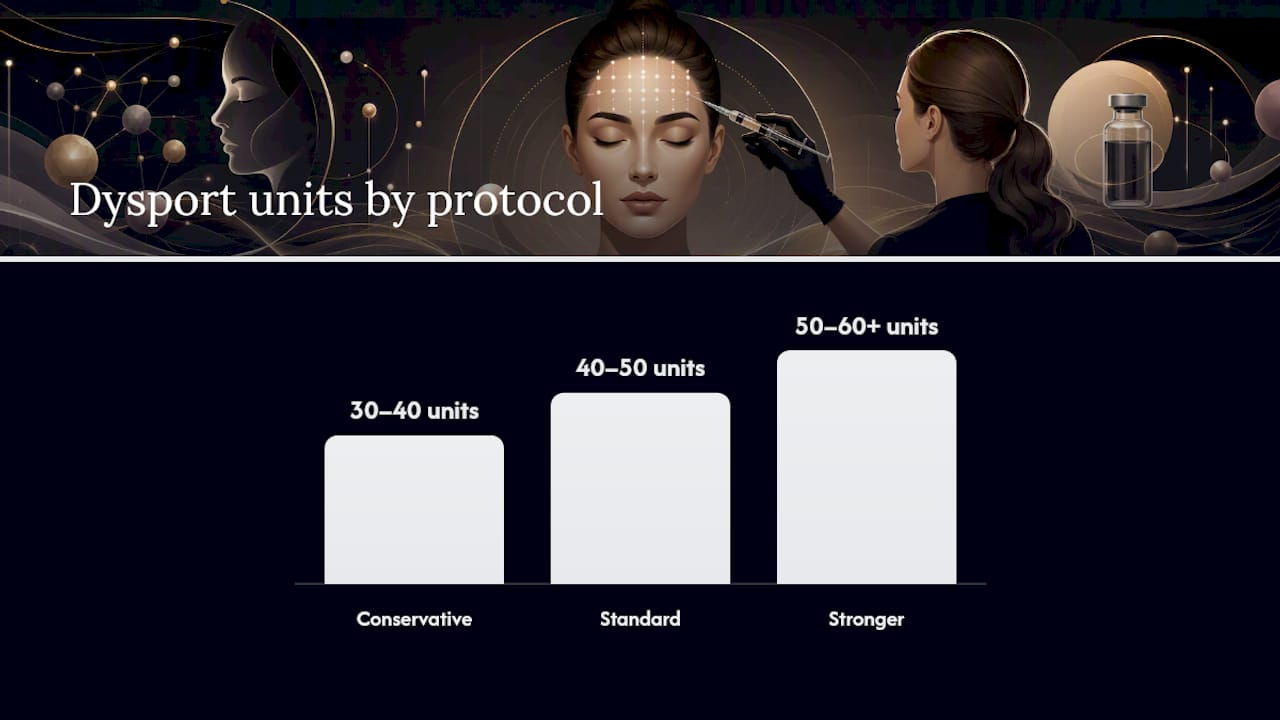 Comparison of Dysport dosing protocols for forehead