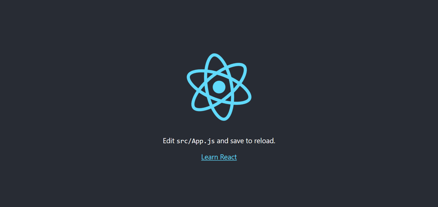 React app