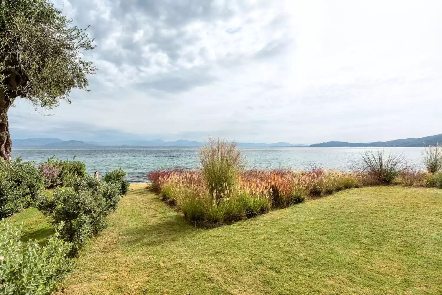 grass garden pathway to the ocean
