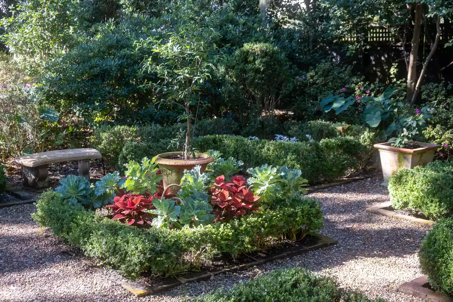 Lined Gravel Pathway