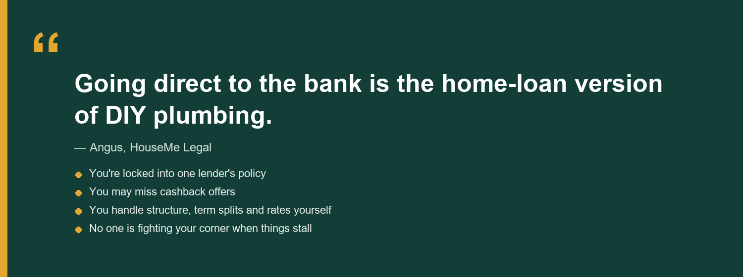 Why not to DIY your home loan