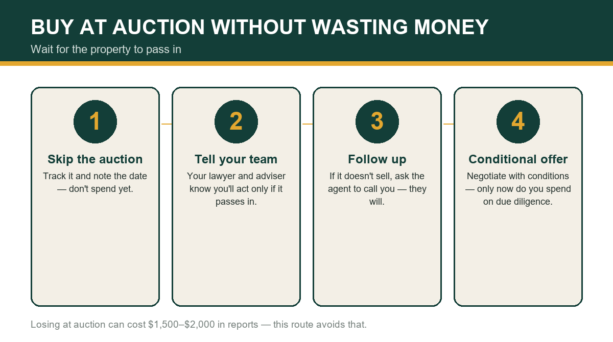 How to avoid wasting money at auction