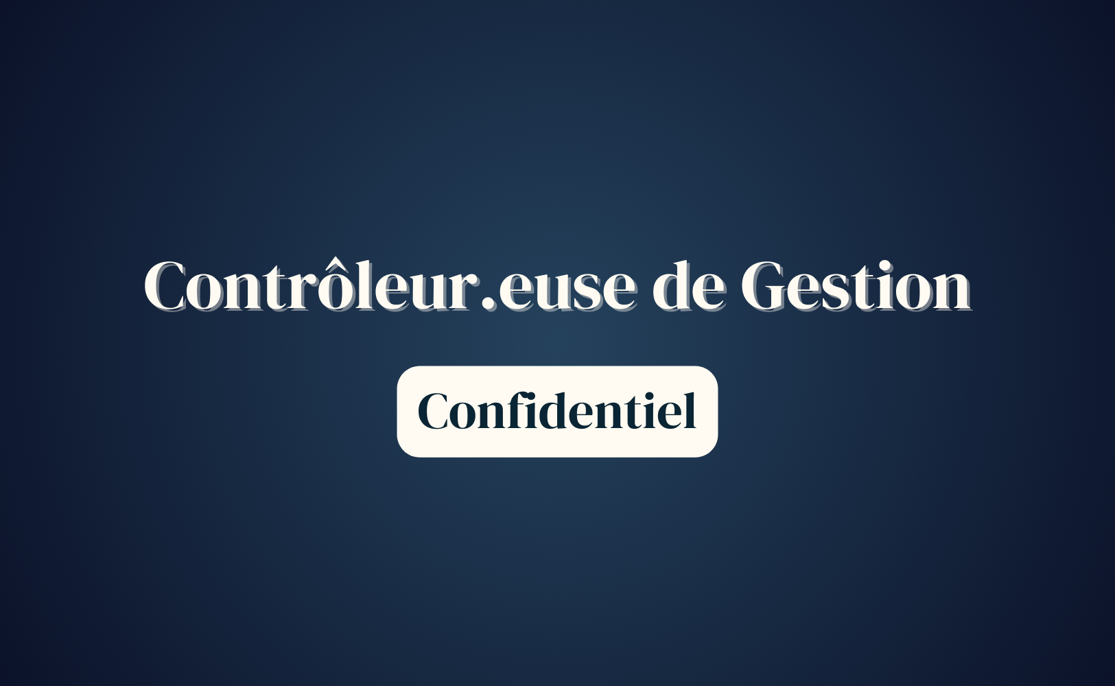 Confidentiel