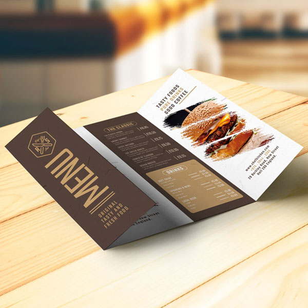 roll fold leaflet printing