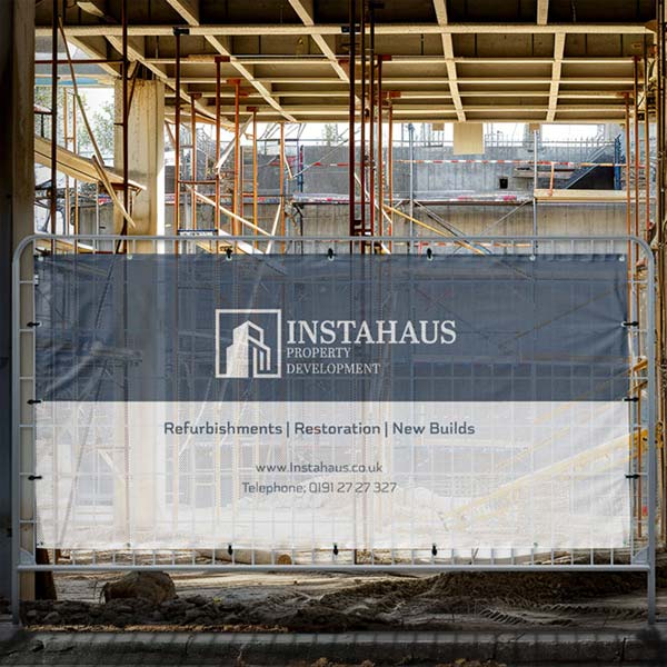 heras fence printing