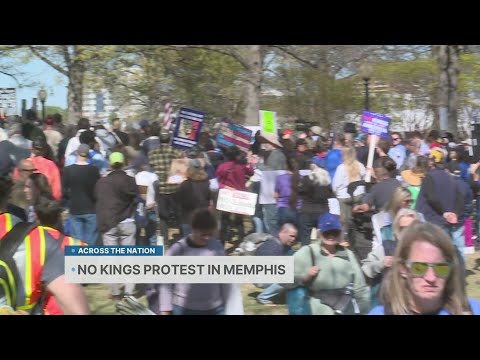 WREG thumbnail from the linked Memphis protest report