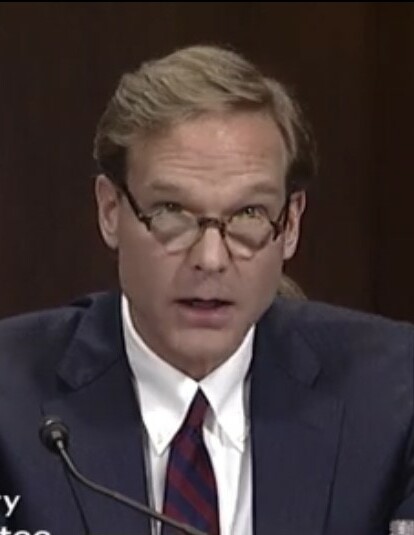 U.S. District Judge Thomas L. Parker at his Senate Judiciary Committee confirmation hearing on September 6, 2017.